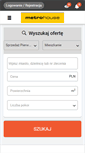 Mobile Screenshot of metrohouse.pl